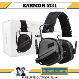Earmor M31 Protetor auricular tático ativo, tiro eletrônico Headset, proteção auditiva, venda quente - Image 1