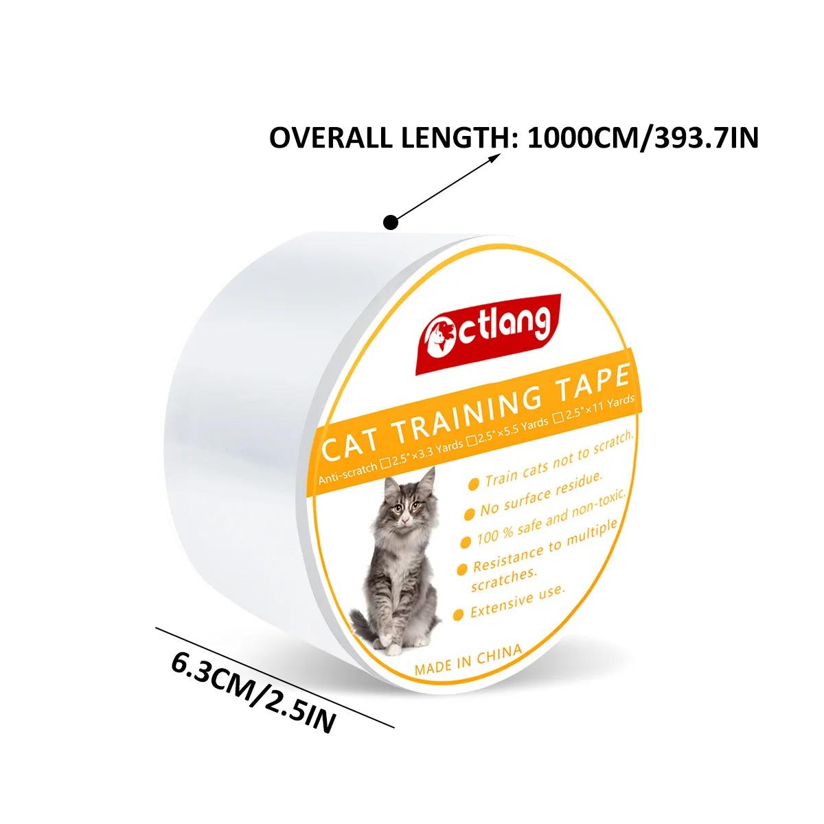 Fita protetora do sofá do animal de estimação, filme anti-scratch do gato, treinamento Pet Supplies, móveis seguros e transparentes, 300cm - Image 1