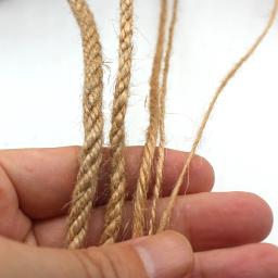 Corda de Juta Natural para Decoração de Casa, Cabo de Juta Vintage, Fio para Costura, Natal, Casamento, Festa, Casa, Artesanato, 1mm-10mm - Image 5