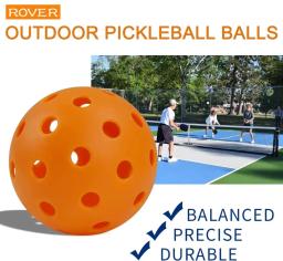 Pickleball 74mm durável 40 furos ao ar livre 6/12/24 pçs pickleballs 26g ao ar livre para competição pickleball pacotes de pickleballs - Image 5