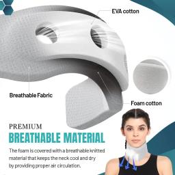 Almofada Ortopédica Cinta De Pescoço, Suporte Cervical, Trator Corretor De Postura, Cinta De Pescoço, Colar Cervical, Alívio Da Dor, Pressão - Image 1