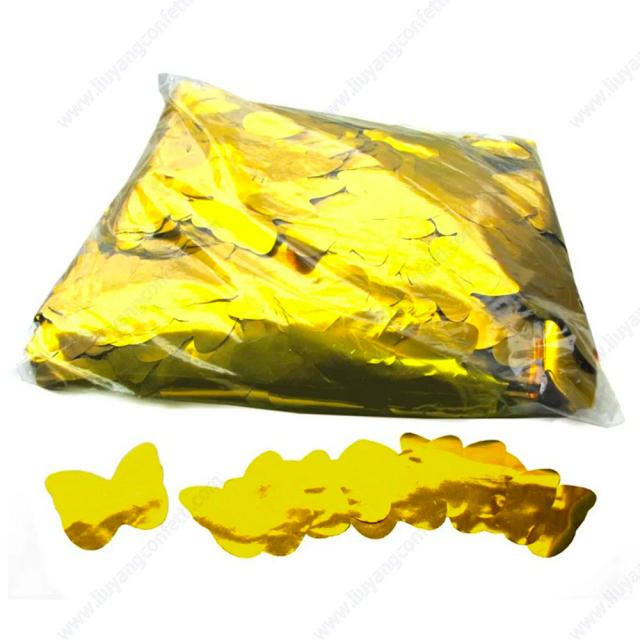 Acessórios Biodegradáveis de Confete em Forma de Borboleta para Festas e Casamentos - 100 a 200 Peças de Tecido SFX DIY