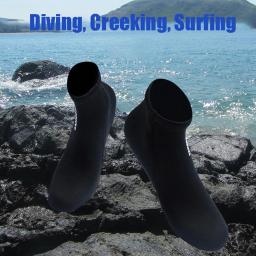 Neoprene Mergulho Meias para Snorkeling, Calor Antiderrapante Impermeável, Equipamento de Natação, 2mm, 1 Par - Image 2