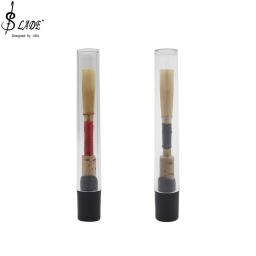 1pcs Reeds Oboe Handmade Reed Oboe Médio Cork Reed com Caixa De Plástico Tubos Para Orquestra Sopros Instrumento Acessórios - Image 1