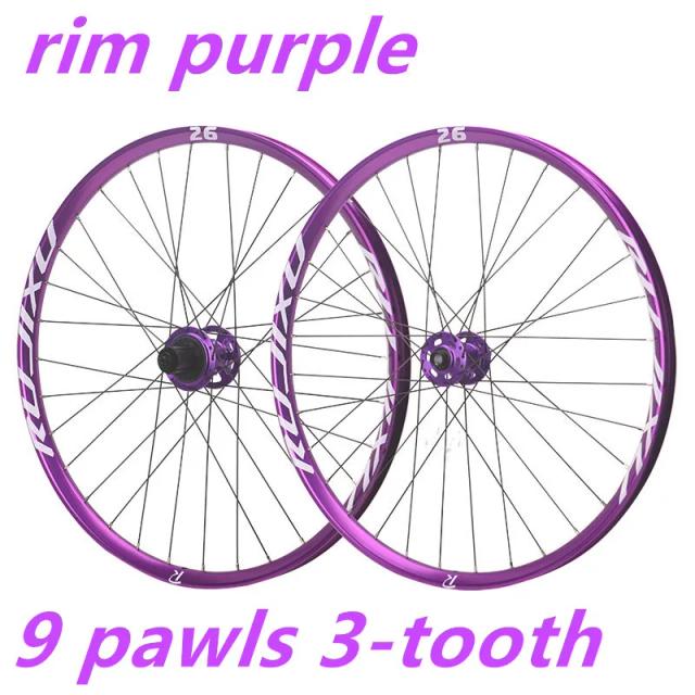 Rujixu Conjunto de Rodas XC-33 Aro 29 27.5 26 para Mountain Bike Freio a Disco 32 Furos QR/Thru-Axle