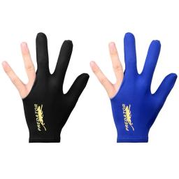 Luva de bilhar de três dedos para homens e mulheres, acessório fitness, mão esquerda aberta, alta qualidade, 1 pc - Image 1