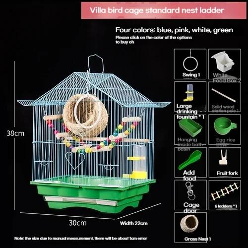 Refúgio ao Ar Livre para Pássaros: Gaiolas, Brinquedos e Acessórios para Animais de Estimação