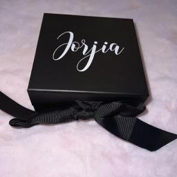 Caixa de presente personalizada, caixa vazia, caixa de presente do aniversário, presente da proposta da dama de honra, obrigado caixa de presente da dama de honra, presente da dama de honra se - Image 4