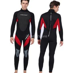 Roupa de neoprene premium de 3mm, roupa de mergulho térmica masculina de inverno, roupa completa de mangas compridas para natação, mergulho com snorkel - Image 1