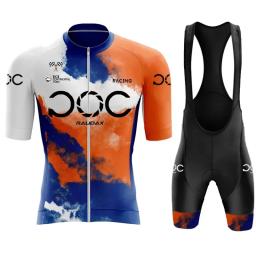 RAUDAX POC-Conjunto de ciclismo masculino, fato de bicicleta de estrada, calções respiráveis, Team Training, verão, novo, 2022 - Image 1