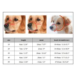 Cão de estimação de silicone macio focinho cesta respirável focinhos confortável para pequeno médio grande e x-grandes cães parar de morder barking mastigar - Image 5