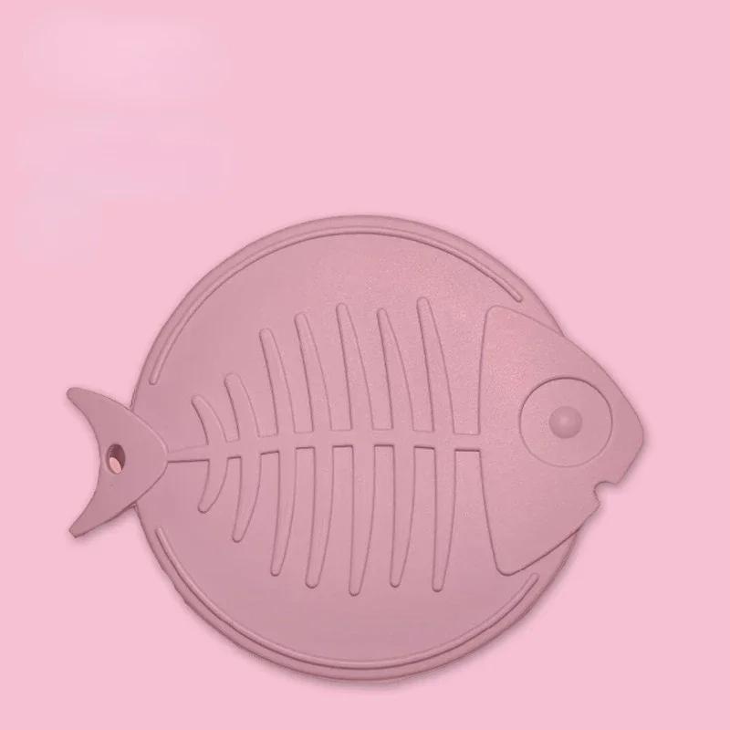 Peixe Pet Silicone Universal Tampa Enlatada Alimentação Colher Fresco Selado Capa para Snacks Comida Molhada Dog Cat Pet Alimentador Suprimentos - Image 1