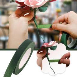 K1x0 fita adesiva para embalagens de flores e arte, cor verde, para diy, diy, diy - Image 2