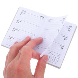 Linha dupla 2025 agenda trabalho estudante mini fichário o caderno agenda bloco de notas calendário 1060x780x080cm papel planejador diário - Image 5