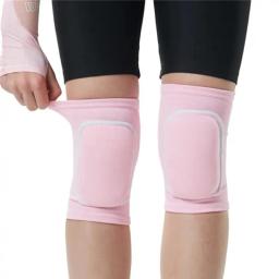 Joelheiras de Voleibol para Dançarinos, Homens e Mulheres, Crianças, Joelhos Suaves Respiráveis, Protetores, Futebol, Dança, Yoga, Tênis, Corrida, Ciclismo - Image 1