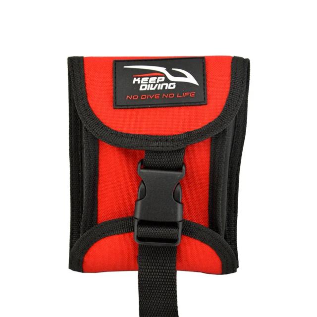Saco de Mergulho Peso Bolso com Cinto de Nylon - Equipamento Compacto 16x11x4,5cm, 3kg, 6,6lbs