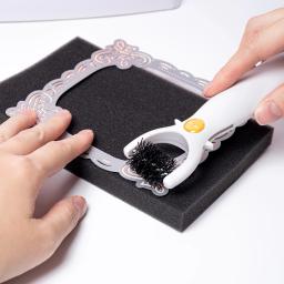 Kit de ferramentas de corte com espuma, raspador Piercer, morre ervas daninhas, removendo o excesso de papel, 3 em 1 - Image 4
