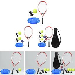 Treinador de tênis bola de rebote equipamento de treinamento solo para iniciantes exercício único jogador auto prática para parque jardim quintal - Image 3