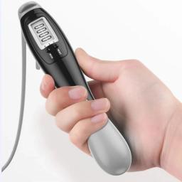 Aptidão crossfit pular inteligente pular corda com tela lcd contagem velocidade contador de pular corda eletrônico sem fio ginásio - Image 2