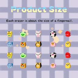 Borrachas De Animais Pequenos Para Sala De Aula, Mini Desk Pets, Borrachas Pequenas Do Espaço, Prêmios De Estudantes, Favores De Festa, Presentes De Carnaval, Bonitos, 50Pcs - Image 6