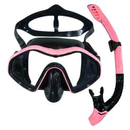 QYQ-Máscaras De Mergulho Profissional, Snorkeling Set, Adulto Saia De Silicone, Óculos De Óculos, Equipamento De Piscina - Image 5