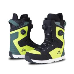 2024 esporte sapatos de esqui duplo uso rápido das mulheres dos homens estilo sapatos de neve resistente ao frio quente impermeável respirável botas de snowboard - Image 2