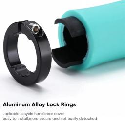 Punhos de bicicleta para MTB, Bike Gauntlet, Lock on Handlebar Cover, BMX Acessórios para motocicletas, 1 par - Image 3