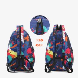 Saco de tênis badminton raquete de squash mochila poliéster crianças esportes bolsa de ombro segurar 1pc crianças raquete de tênis com sapatos sacos - Image 3