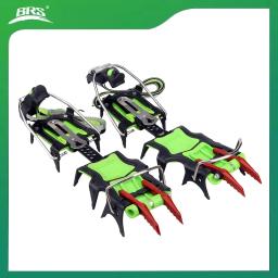 Profissional Crampon Montanhismo, antiderrapante Tampa De Sapato De Neve, Manganês Crampon Aço, BRS-S5A S5C, 14 Dentes - Image 1