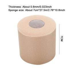 Espuma de atadura elástica autoadesiva, filme de pele de algodão, máscara de cotovelo, esportes underwrap, fita atlética pré-envoltório, 1pc - Image 6