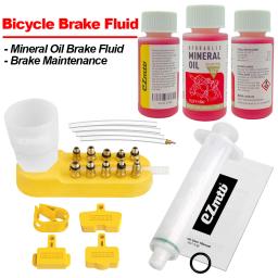 Bicycle Brake Oil Drain Kit, Ferramenta de freio a disco hidráulico, Adequado para Shimano, Série Tektro, Ferramentas de reparo, 60ml - Image 1