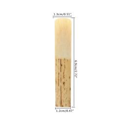 Pacote 10 peças palhetas bambu para instrumentos para clarinete/soprano/alto - Image 6