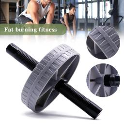 Roda de rolo ab para treino, sem ruído, treinador abdominal, roda de exercício, exercitador abdominal, fortalecimento, equipamento de exercício muscular - Image 3