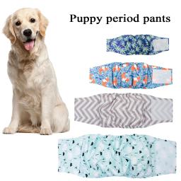 Fraldas Pet Leakproof ajustáveis, Absorção Rápida, Calças fisiológicas para cão masculino, Faixa de barriga, Fraldas absorventes - Image 5