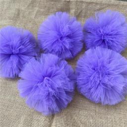Tule pom poms para decoração de festa, casamento, chá de bebê, aniversário, casa, nupcial, bachelorette party, menina, 6pcs - Image 2