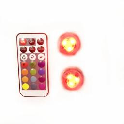 Controle remoto Submersível RGB Luz, Lâmpada de noite subaquática, controle remoto, IP68 a pilhas, vaso Bowl, piscina, festa de jardim ao ar livre, 21Key - Image 6