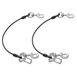 Universal Car Trela De Segurança para Animais De Estimação, Anti-mordida, Corda De Fio, Cinto De Segurança Do Cão, Cães De Viagem, Colar De Tração, Arnês Suprimentos, Veículo - Image 1