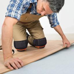 1 par de joelheiras para trabalho no chão, joelheiras de construção, joelheiras resistentes para trabalho para homens/mulheres, joelheira confortável para pisos - Image 4