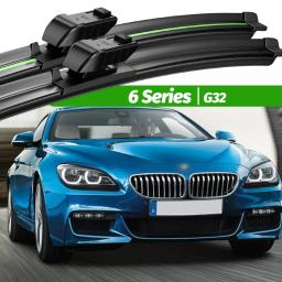 Lâminas de limpador de pára-brisa dianteiro para BMW série 6, acessórios para pára-brisas, G32, 2018-2021, 2019, 2020, 2 unidades - Image 1