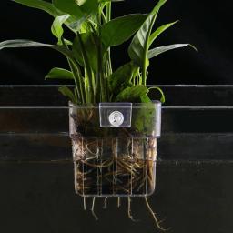 Copos De Plantador De Aquário De Suspensão De Parede, Suporte De Plantas, Pote De Tanque De Peixes, Cesta De Plantas - Image 1