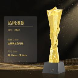 Troféu Medalha De Ouro Pequeno Criativo, Resina Trophy Cup, Gravado com Futebol e Basquete Competição - Image 3