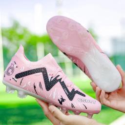 Sapatos de futebol indoor antiderrapante para homem, botas de campo profissionais, futsal, esportes rápidos, chuteiras de futebol, tênis, relvado, novos - Image 5