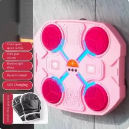 Inteligente Music Boxing Machine para adultos e crianças, parede alvo, resposta do treinamento, Casa - Image 2