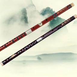 Instrumentos musicais tradicionais chineses, flauta doce profissional, bambu, flautas transversais para criança, acessórios adultos, luxo - Image 2