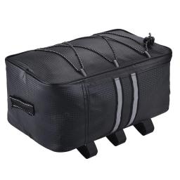 Bicicleta À Prova D' Água Piggyback Bag, Caixa De Armazenamento Do Assento Traseiro, Prateleira Pannier, Equitação Suprimentos Equipamento - Image 4