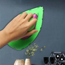 Almofadas de pintura fáceis para pintura, bandeja do rolo, ferramenta multifunções e conjunto de esponja, kit de pintura DIY doméstico - Image 3