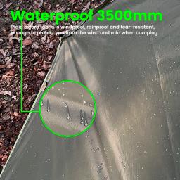 Tenda de caminhada leve para acampamento e montanhismo Sonuto, postes de liga de alumínio, à prova d'água e à prova de mosquitos, para uma única pessoa - Image 4
