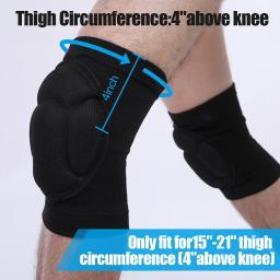 Joelheiras para homens e mulheres, treinamento de kick boxing e muay thai, proteção de suporte acolchoada de espuma para luta, mma, artes marciais - Image 6