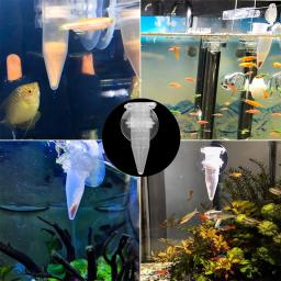 Alimentador automático de peixes com ventosa, Aquarium Cone Feeder, Salmoura Shrimp Food Feeding Cup, 5 pcs - Image 6