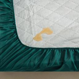 Protetor de colchão acolchoado à prova d'água, capa de colchão respirável, antiácaro, anti-bacteriano, lençol sem fronha - Image 4